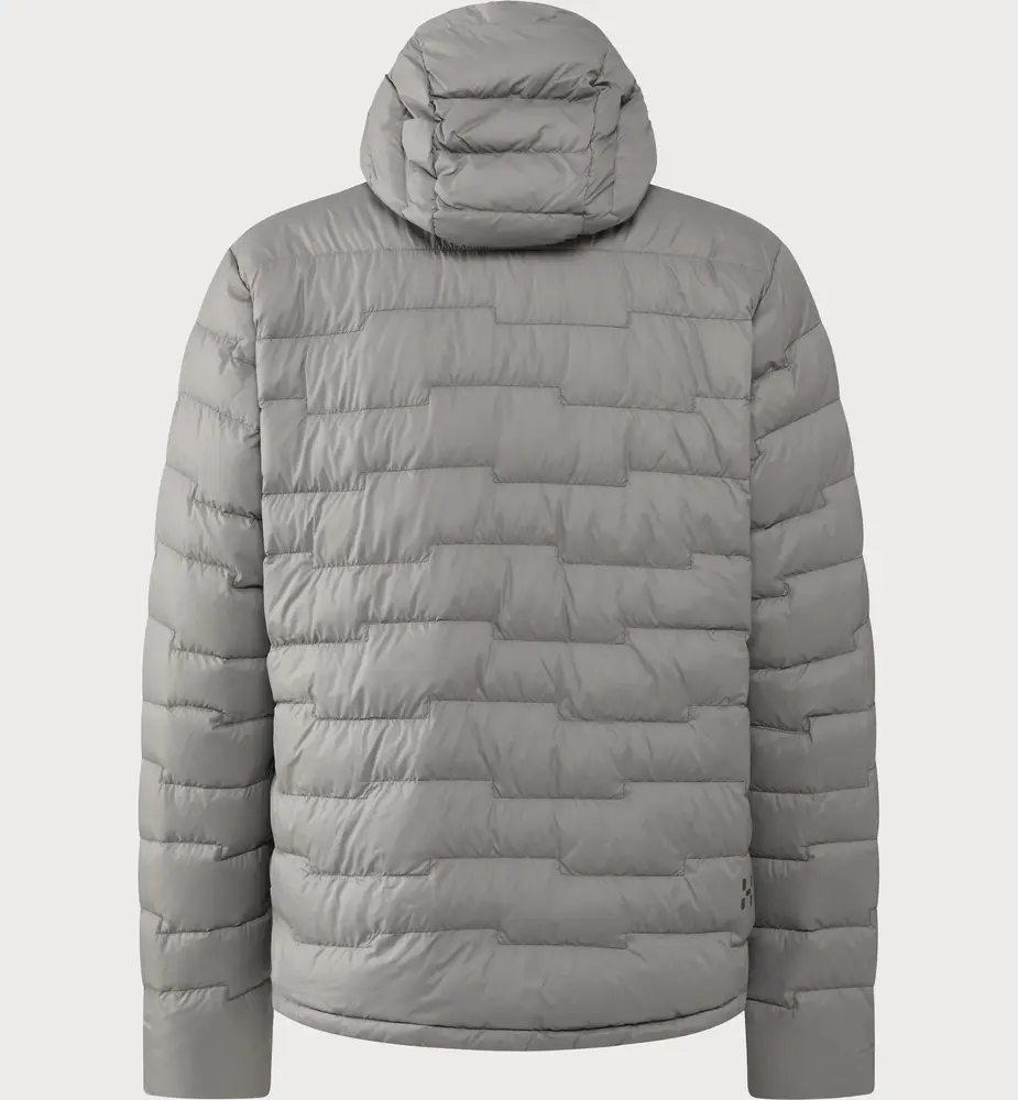 Haglöfs Roc Flash Down Hood - Stone Brick