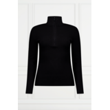 Airforce Ruby Ribbed Pully - True Black/White Airforce Ruby Ribbed Pully - True Black/White