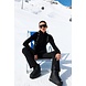 Airforce Ruby Ribbed Pully - True Black/White