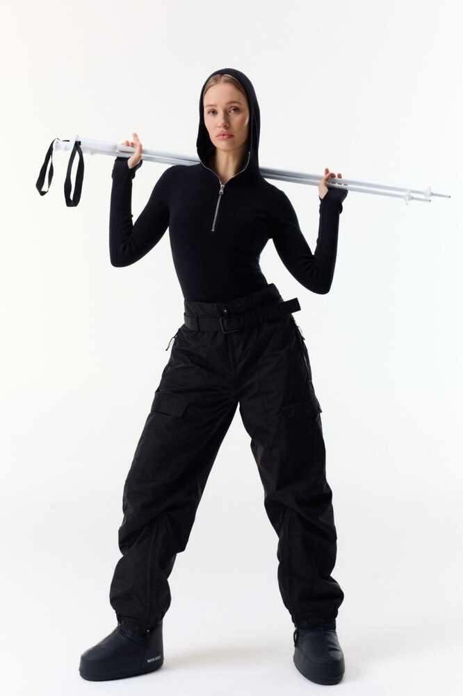 Airforce Lea Loosefit Skipants - True Black