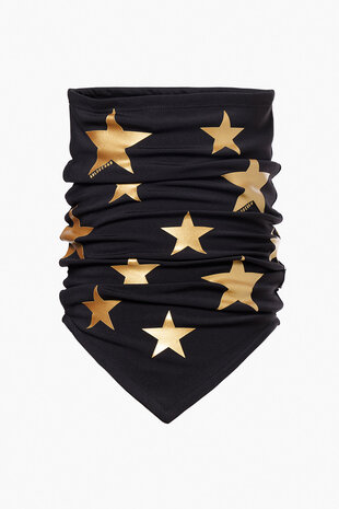 Goldbergh Anzu Neckwarmer - Black/Gold