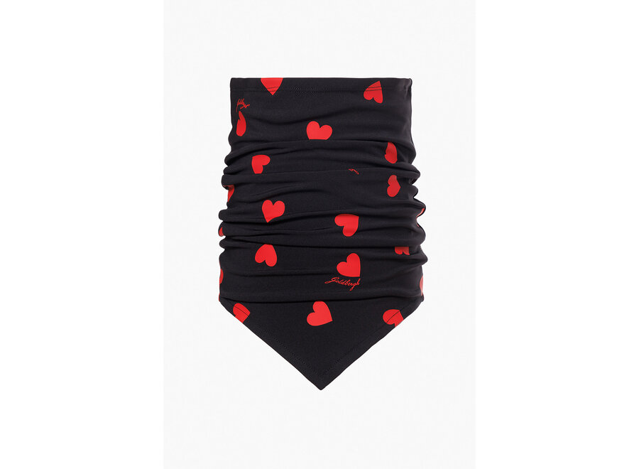 Kouki Neckwarmer - Black/Flame