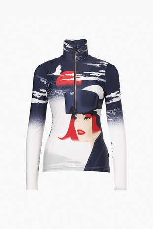 Goldbergh Yuki Ski Pully - Denim Dojo Mads Berg