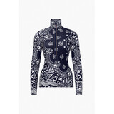 Goldbergh Toriko Ski Pully - Bandana Paisley Blue Goldbergh Toriko Ski Pully - Bandana Paisley Blue
