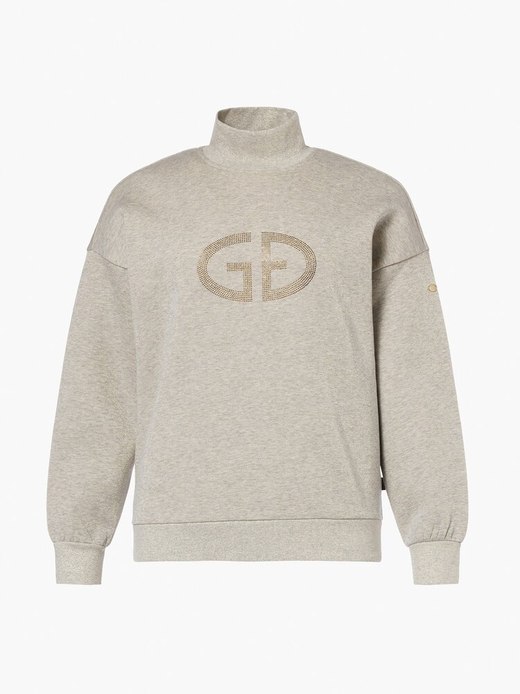Goldbergh Sizzle Turtle Neck Sweater - Lurex Melange