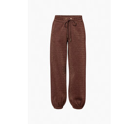 Goldbergh Glimpse Sweat Pants - Vino Rosso Lurex Melange
