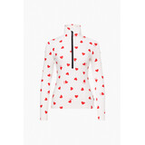 Goldbergh Aimi Ski Pully - Flame/White Goldbergh Aimi Ski Pully - Flame/White