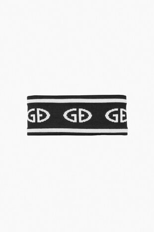 Goldbergh Tiara Headband - Black/White