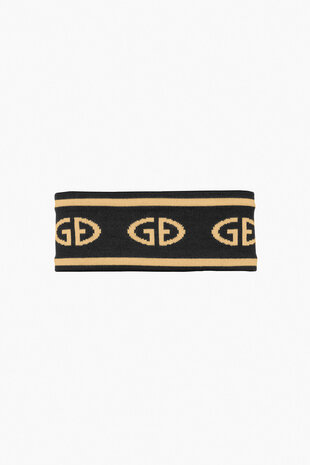 Goldbergh Tiara Headband - Black