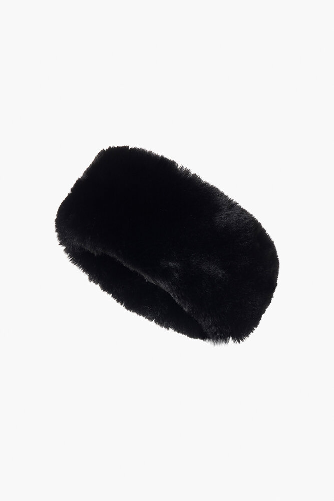 Goldbergh Froid Fluffy Headband - Black