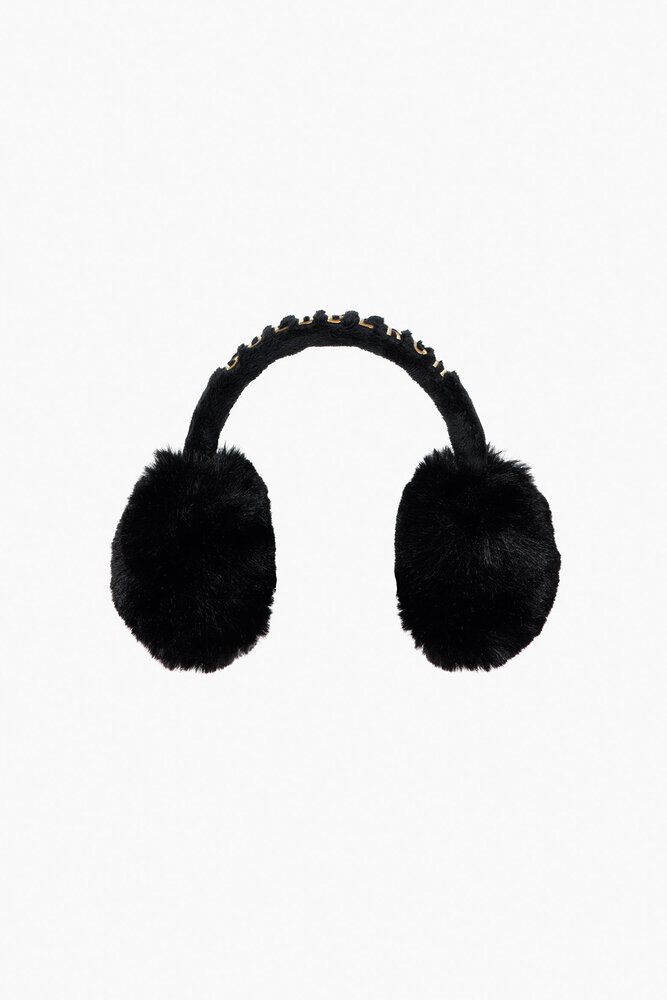 Goldbergh Fluffy Earwarmers - Black