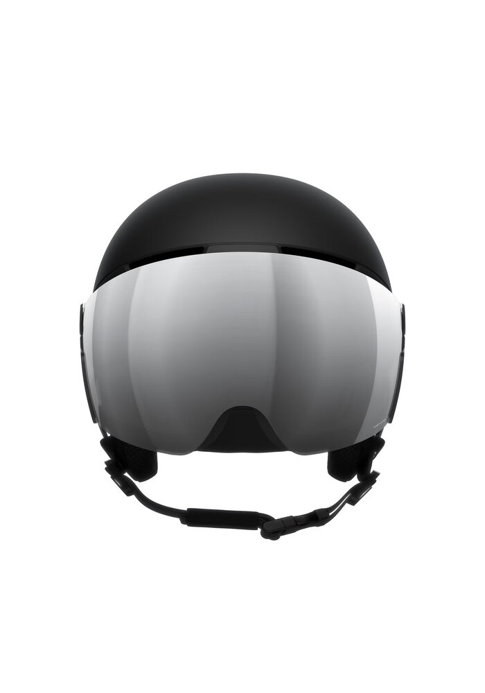 POC Obex Visor - Black Matt - Clarity Universal/Partly Sunny/Silver