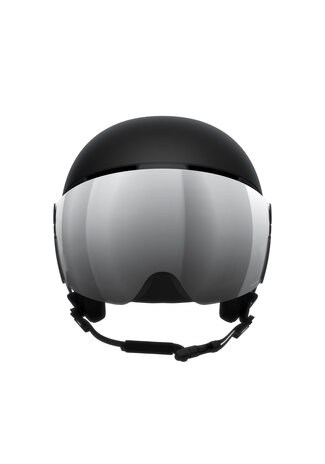 POC Obex Visor - Black Matt - Clarity Universal/Partly Sunny/Silver