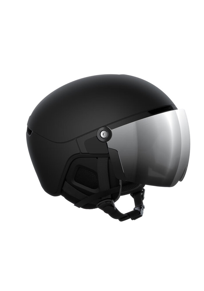 POC Obex Visor - Black Matt - Clarity Universal/Partly Sunny/Silver