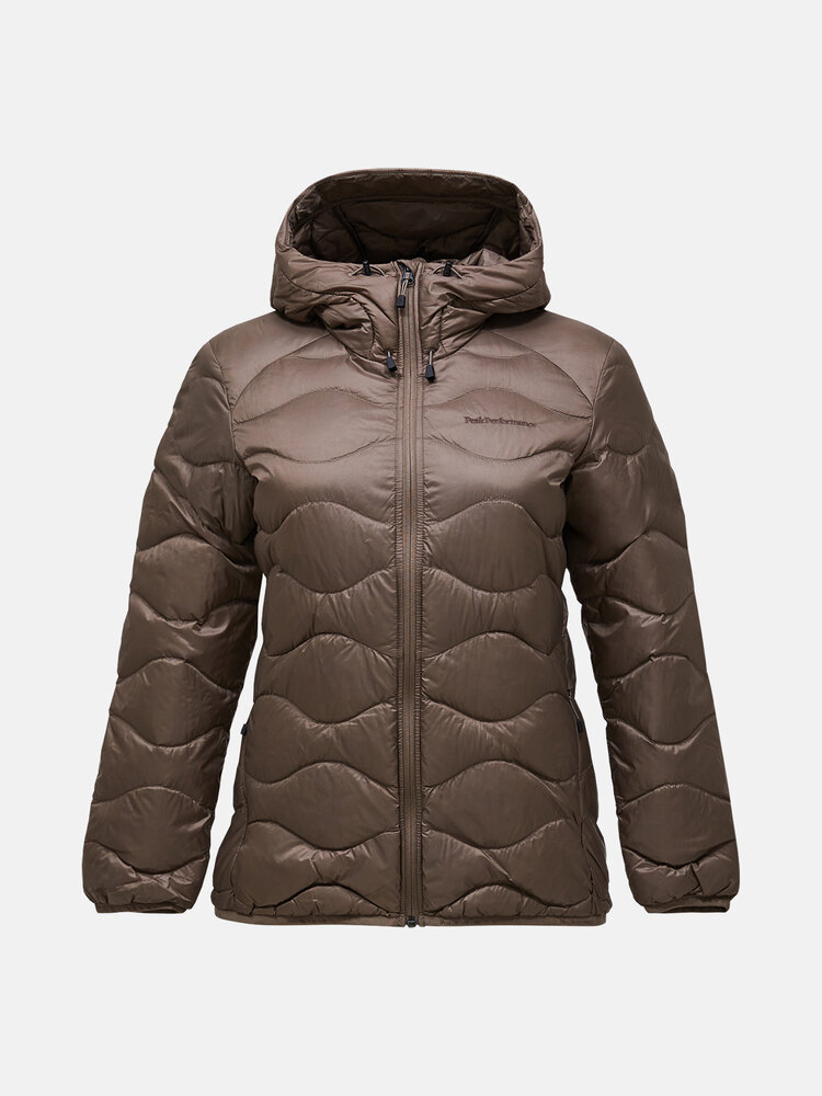 Peak Performance Helium Down Hood Jacket - Terrain Tan