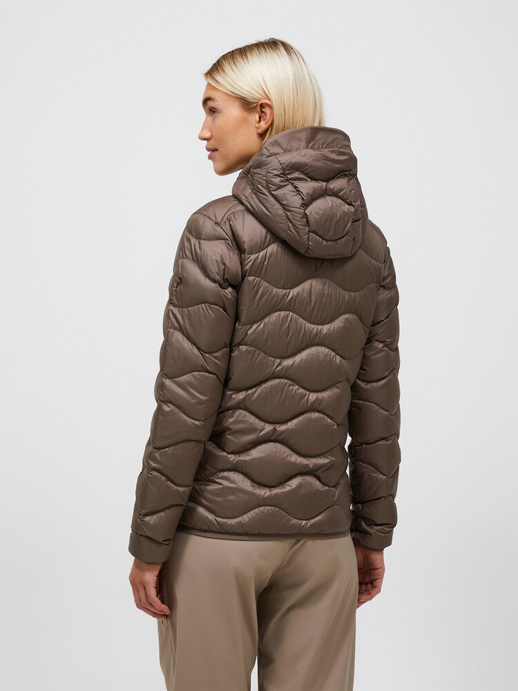 Peak Performance Helium Down Hood Jacket - Terrain Tan