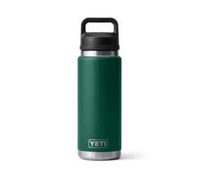 Yeti Rambler 26 Oz Bottle Chug - Black Forest Green Yeti Rambler 26 Oz Bottle Chug - Black Forest Green