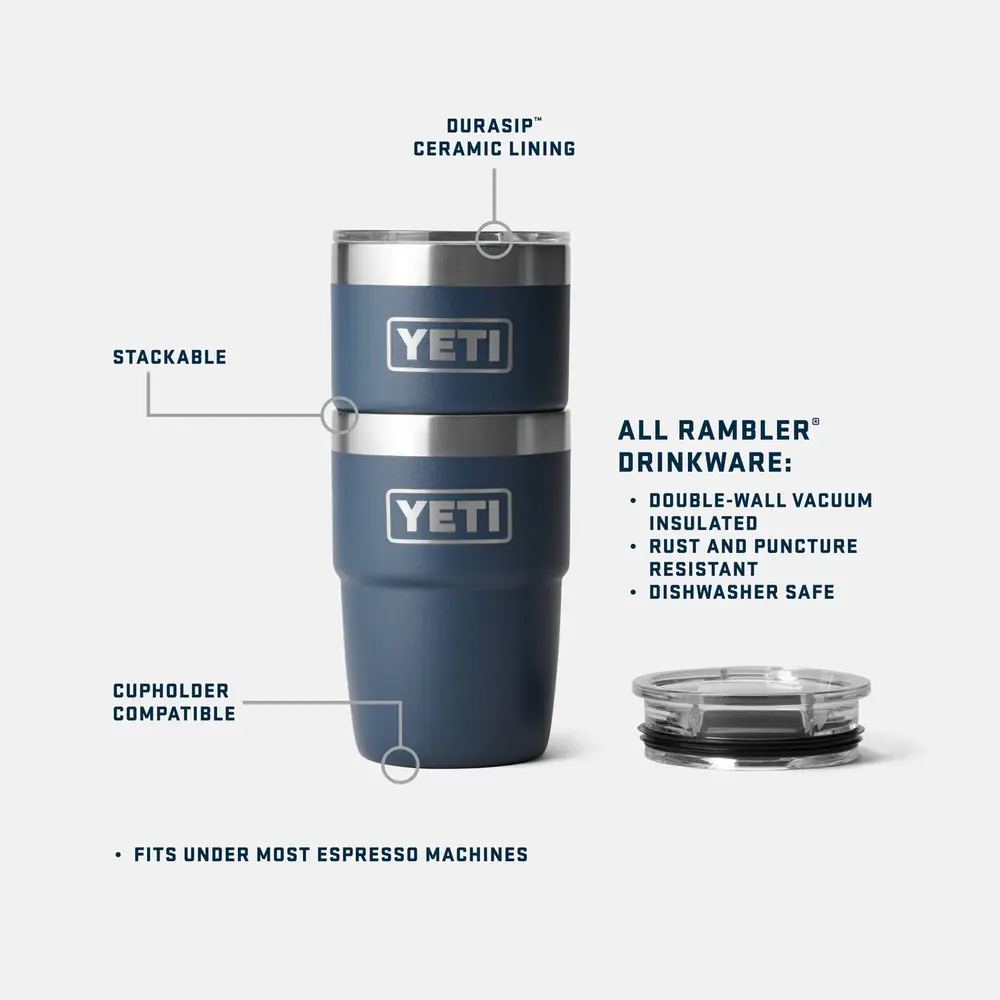 Yeti Rambler 8 Oz Cl Cup Ms - Black