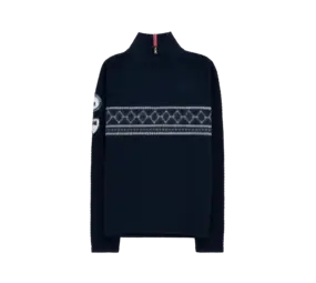 Amundsen Boiled Ski Sweater - Faded Navy/Norge