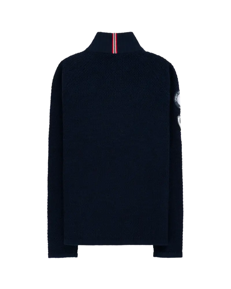 Amundsen Boiled Ski Sweater - Faded Navy/Norge