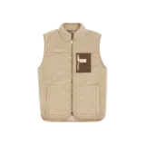 Amundsen Heroes Wool Fleece Vest - Natural Amundsen Heroes Wool Fleece Vest - Natural