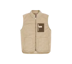Amundsen Heroes Wool Fleece Vest - Natural Amundsen Heroes Wool Fleece Vest - Natural