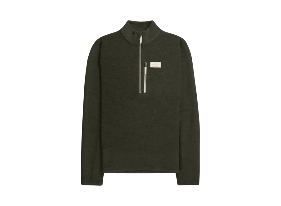 Hut Half Zip - Spruce Green