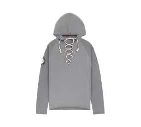 Amundsen Boiled Hoodie Laced - Light Grey Amundsen Boiled Hoodie Laced - Light Grey