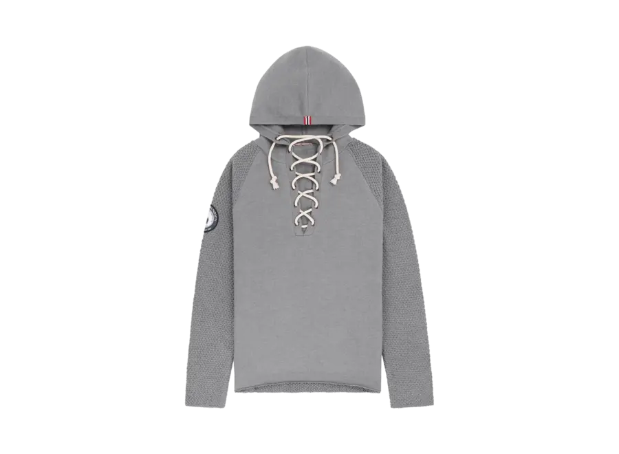 Boiled Hoodie Laced - Light Grey