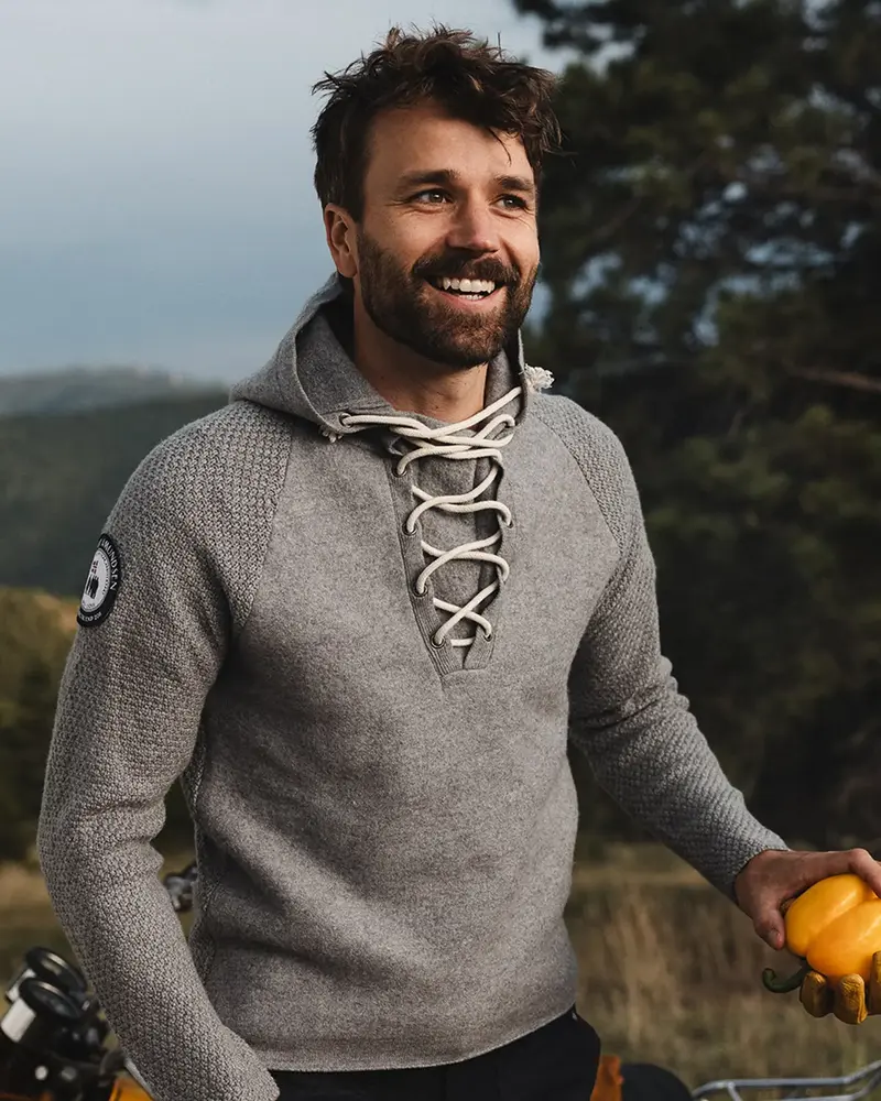 Amundsen Boiled Hoodie Laced Amundsen Boiled Hoodie Laced