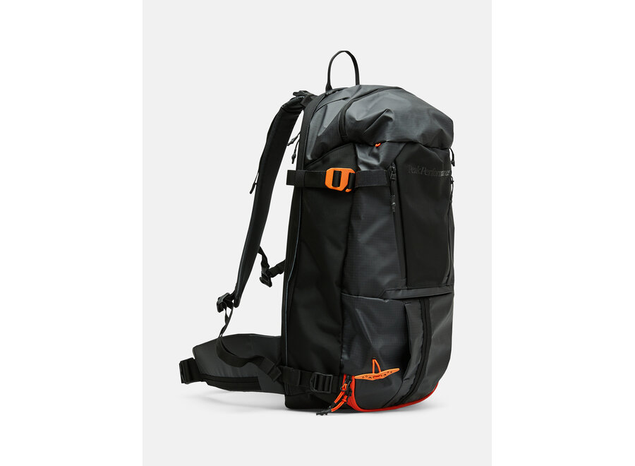 Vertical Ski Backpack 25l - Black