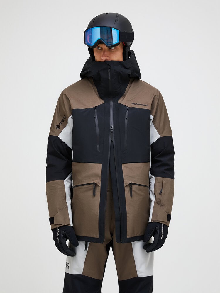 Peak Performance Vertical Gore-Tex Pro Jacket - Offblack-Terra Peak Performance Vertical Gore-Tex Pro Jacket - Offblack-Terra