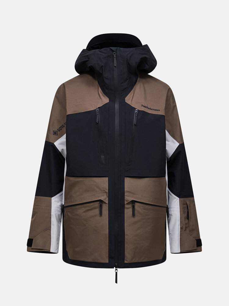 Peak Performance Vertical Gore-Tex Pro Jacket - Offblack-Terra Peak Performance Vertical Gore-Tex Pro Jacket - Offblack-Terra