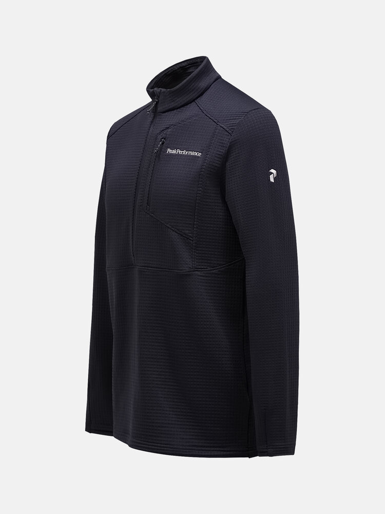 Peak Performance Trail Polartec Half Zip - Black Peak Performance Trail Polartec Half Zip - Black