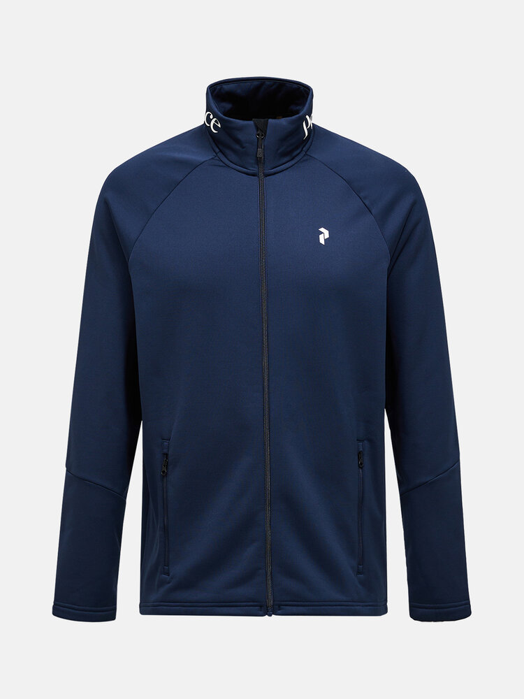 Peak Performance Rider Essentials Zip Jacket - Blue Shadow Peak Performance Rider Essentials Zip Jacket - Blue Shadow