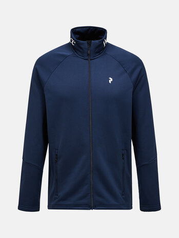 Peak Performance Rider Essentials Zip Jacket - Blue Shadow Peak Performance Rider Essentials Zip Jacket - Blue Shadow