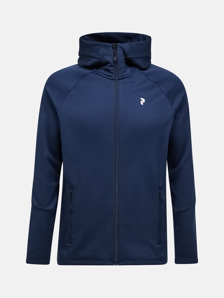 Peak Performance Rider Essentials Zip Hood - Blue Shadow Peak Performance Rider Essentials Zip Hood - Blue Shadow