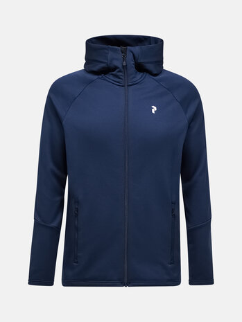 Peak Performance Rider Essentials Zip Hood - Blue Shadow Peak Performance Rider Essentials Zip Hood - Blue Shadow