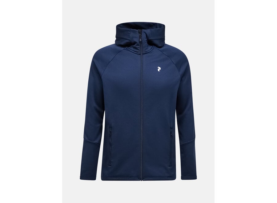 Rider Essentials Zip Hood - Blue Shadow