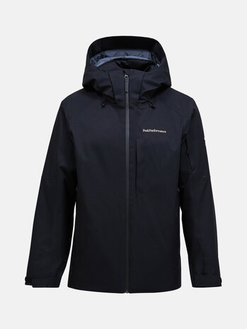 Peak Performance Maroon Insulated Jacket - Black Peak Performance Maroon Insulated Jacket - Black