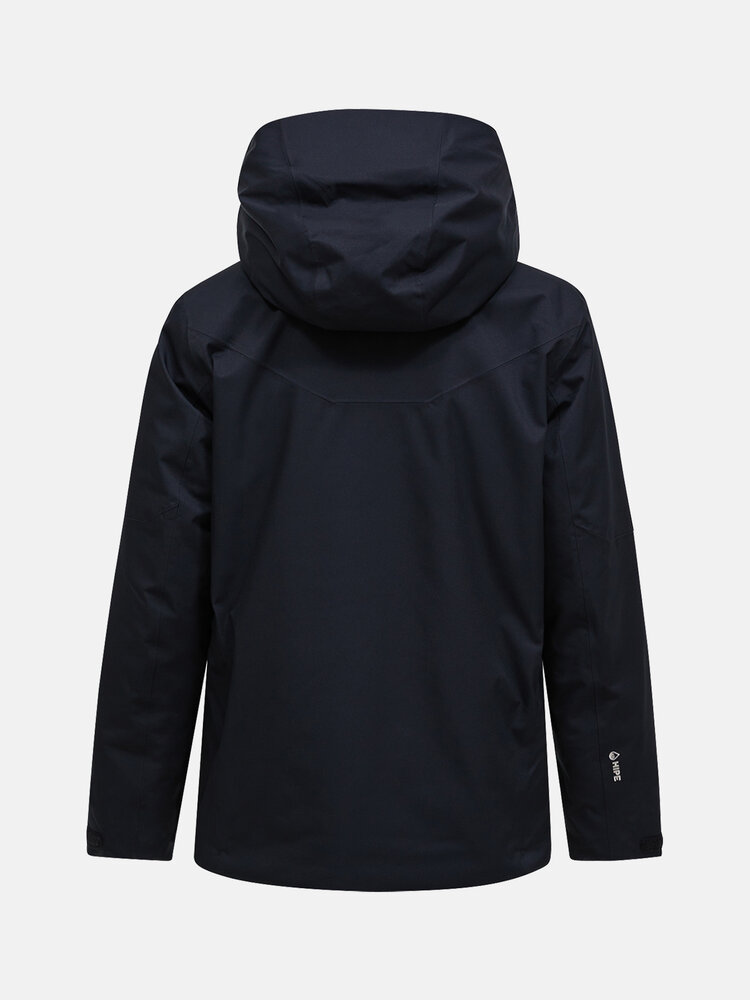 Peak Performance Maroon Insulated Jacket - Black Peak Performance Maroon Insulated Jacket - Black