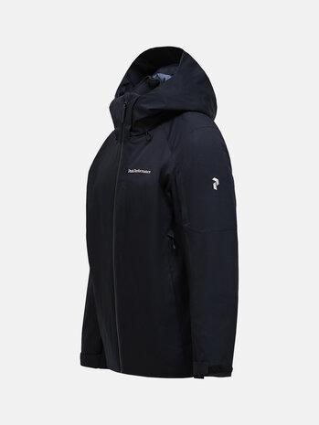 Peak Performance Maroon Insulated Jacket - Black Peak Performance Maroon Insulated Jacket - Black