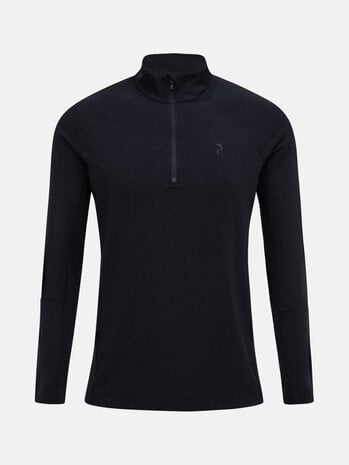 Peak Performance Magic Half Zip - Blackack Peak Performance Magic Half Zip - Blackack