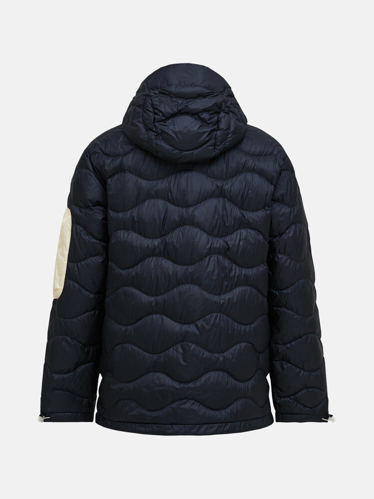 Peak Performance Helium Utility Down Hood - Blacknd Fog