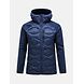 Peak Performance Helium Down Hybrid Hood - Blue Shadow