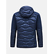 Peak Performance Helium Down Hybrid Hood - Blue Shadow