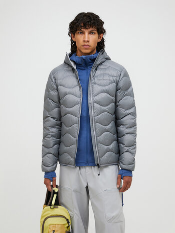 Peak Performance Helium Down Hood Jacket - Lt Grey-Antarc Peak Performance Helium Down Hood Jacket - Lt Grey-Antarc
