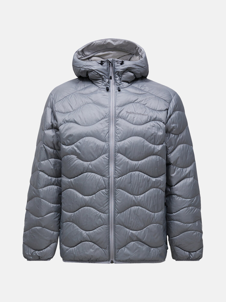 Peak Performance Helium Down Hood Jacket - Lt Grey-Antarc Peak Performance Helium Down Hood Jacket - Lt Grey-Antarc