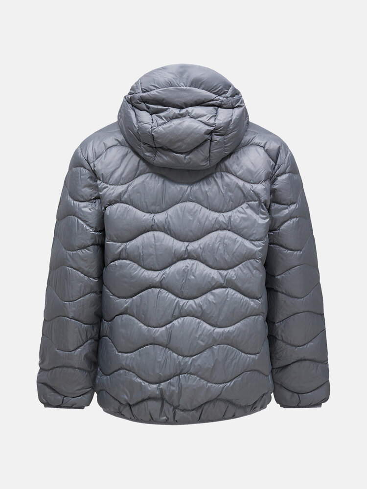 Peak Performance Helium Down Hood Jacket - Lt Grey-Antarc Peak Performance Helium Down Hood Jacket - Lt Grey-Antarc