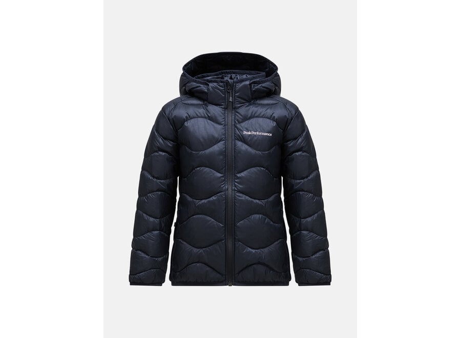Jr Helium Down Hood Jacket - Black